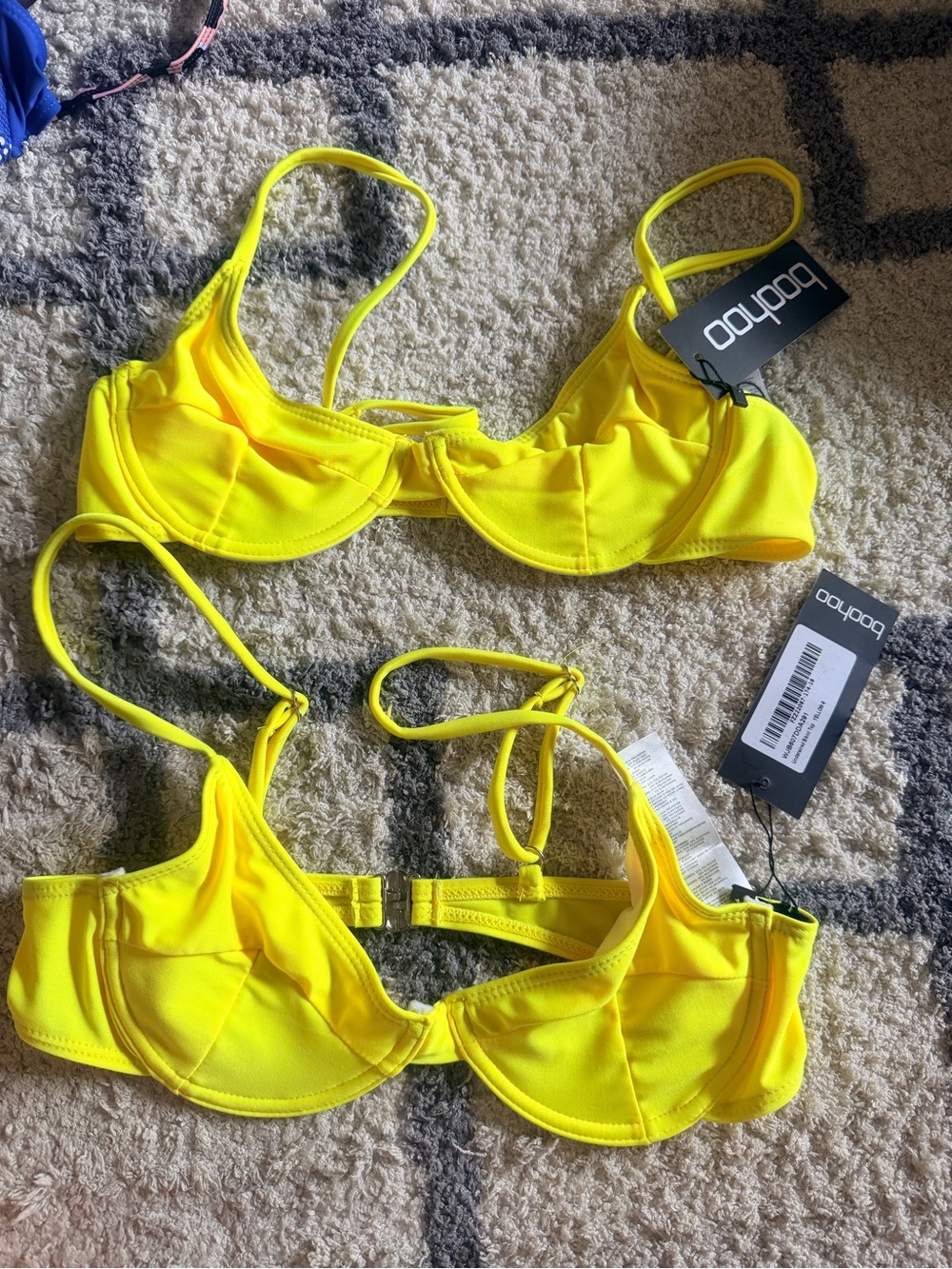 2 yellow Woman’s swimsuit top smalls